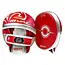 Rival Boxing Gear Rival - Pads - RPM100 Professional Punch Mitts - Red/Silver