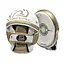 Rival RPM100 Professional Punch Mitts – Wit/Goud