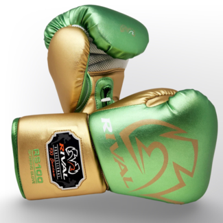 Rival Boxing Gear Rival Boxing Gear - Bokshandschoen Rival RS100 Professional - Groen/Goud