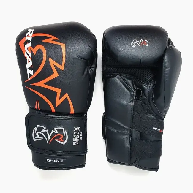 Rival Boxing Gear Rival Evolution RS11V – Professionele Bokshandschoenen – Sparring – Zwart