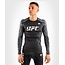 Venum UFC Venum Authentic Fight Week Men's Performance Long Sleeve Rashguard - Zwart