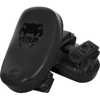 Venum Light Kick Pads (Pair) - Matte/Black