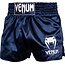 Venum MUAY THAI SHORTS CLASSIC - NAVY BLUE/WHITE