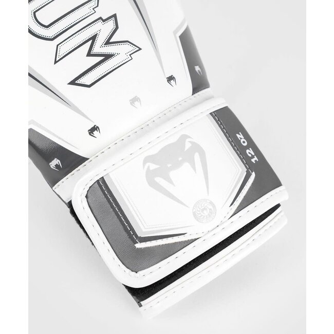Venum Venum Elite Evo Bokshandschoen - wit/grijs