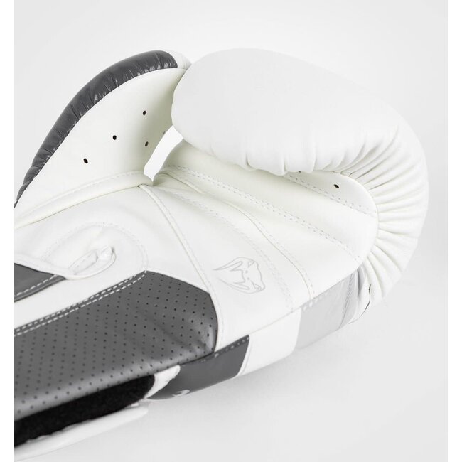 Venum Venum Elite Evo Bokshandschoen - wit/grijs