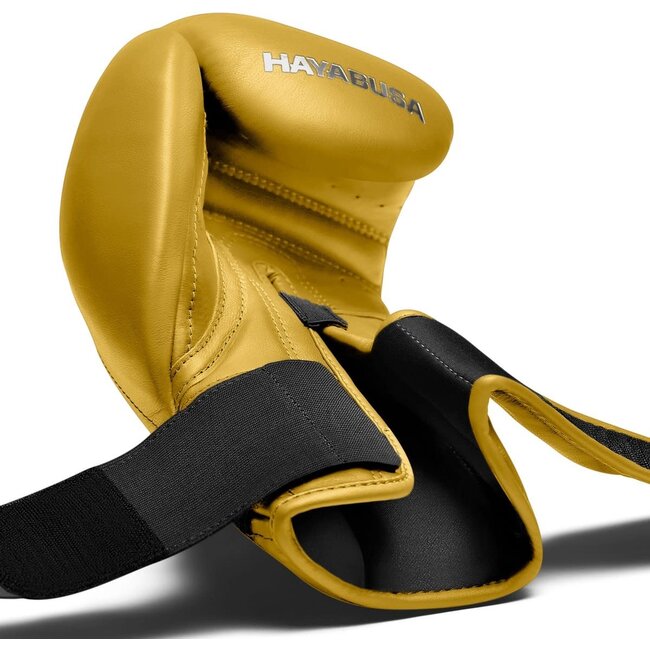 Hayabusa Hayabusa Bokshandschoenen -  T3 Kanpeki- Leer - tijger geel