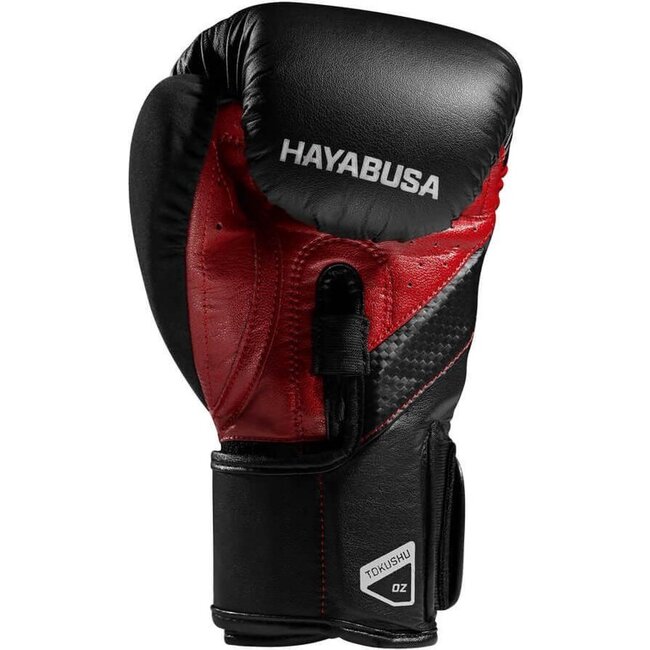 Hayabusa Bokshandschoenen - t3 - Zwart/ROOD