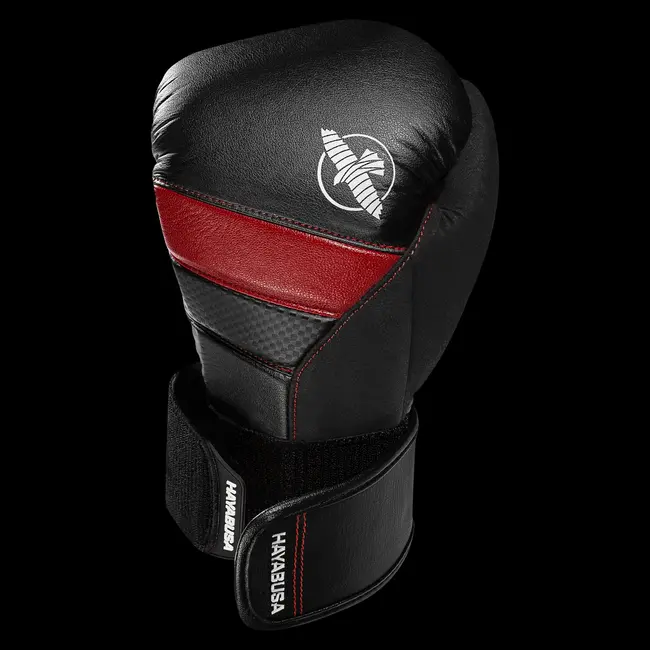 Hayabusa Bokshandschoenen - t3 - Zwart/ROOD