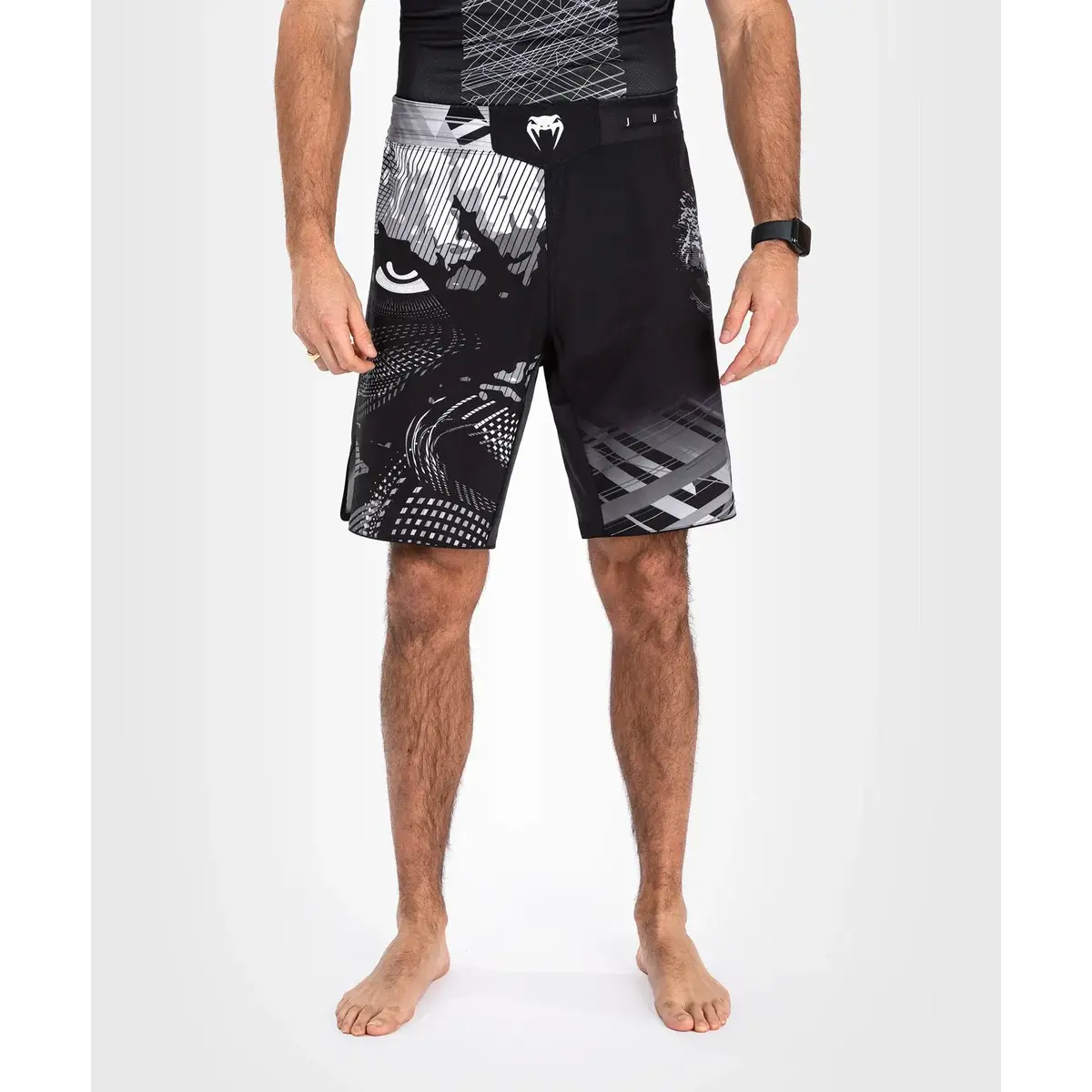 Venum Gorilla Jungle short de combat - noir/blanc