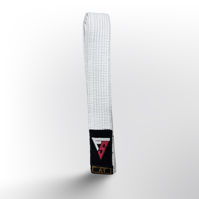 Fightsense FIGHTSENSE-  BJJ Belt - Wit