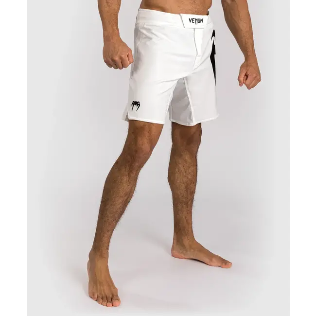 Venum Light 5.0 Fight Shorts - White/Black