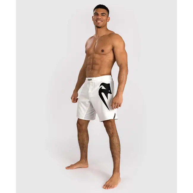 Venum Light 5.0 Fight Shorts - White/Black