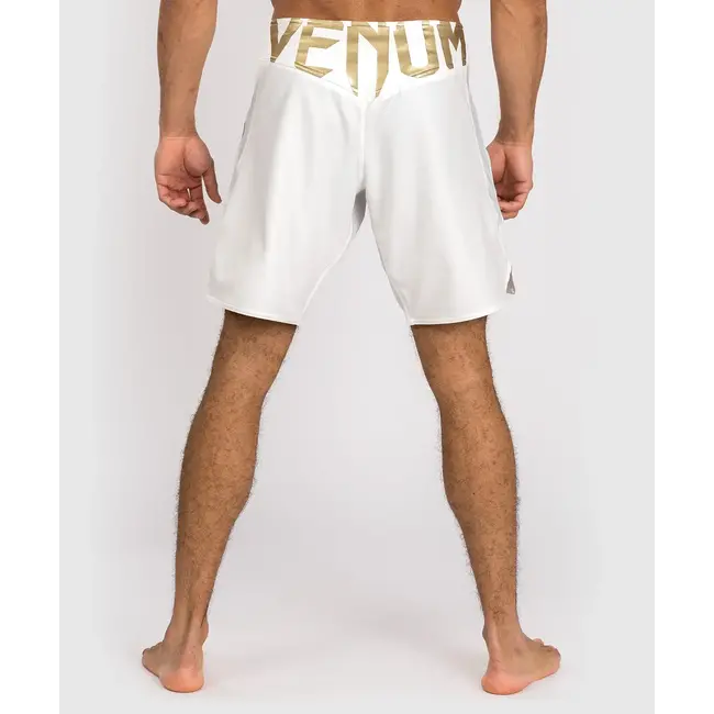 Venum Venum Light 5.0 Fight Shorts - White/Gold