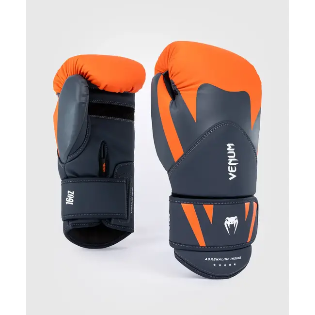 Venum Venum Challenger 4.0 Boxing Gloves - Orange/Navy Blue