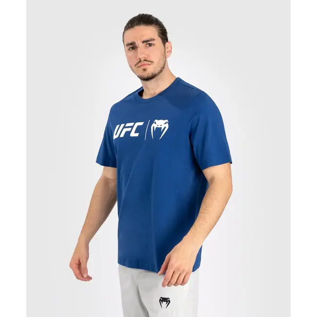Venum UFC Classic T-Shirt - Navy Blue/White