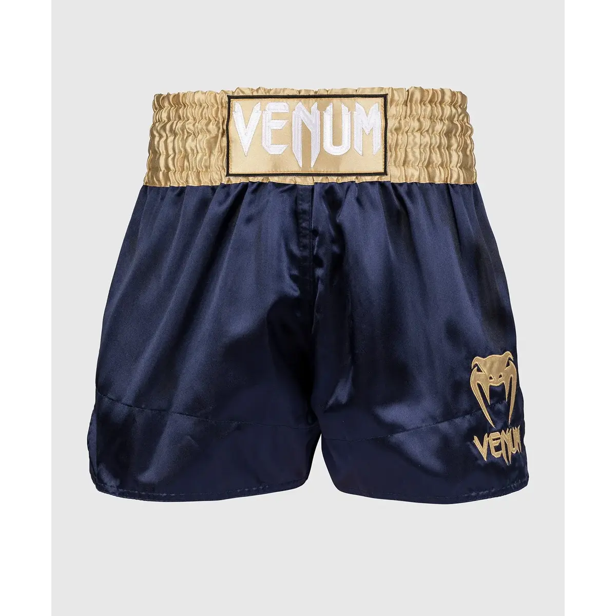 Venum Classic short de Muay Thaï - bleu marine bleu/or
