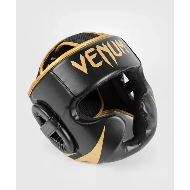 Venum HOOFDBESCHERMING - CHALLENGER 2.0 HEADGEAR - BLACK/GOLD
