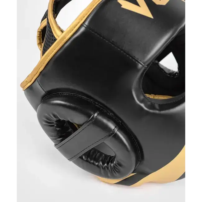 Venum HOOFDBESCHERMING - CHALLENGER 2.0 HEADGEAR - BLACK/GOLD