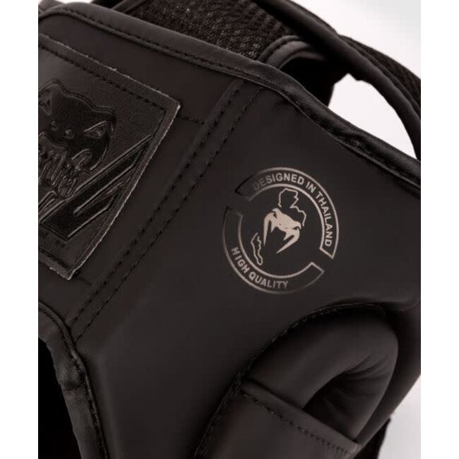 Venum VENUM - HOOFDBESCHERMING -  CHALLENGER KIDS HEADGEAR - BLACK/BLACK