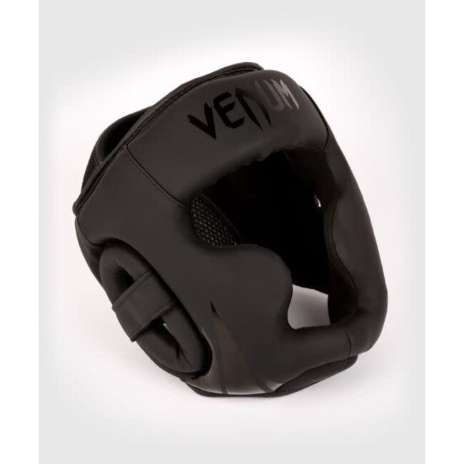 Venum VENUM - HOOFDBESCHERMING -  CHALLENGER KIDS HEADGEAR - BLACK/BLACK