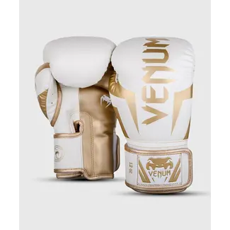 Venum Venum Elite Boxing Gloves - White/Gold