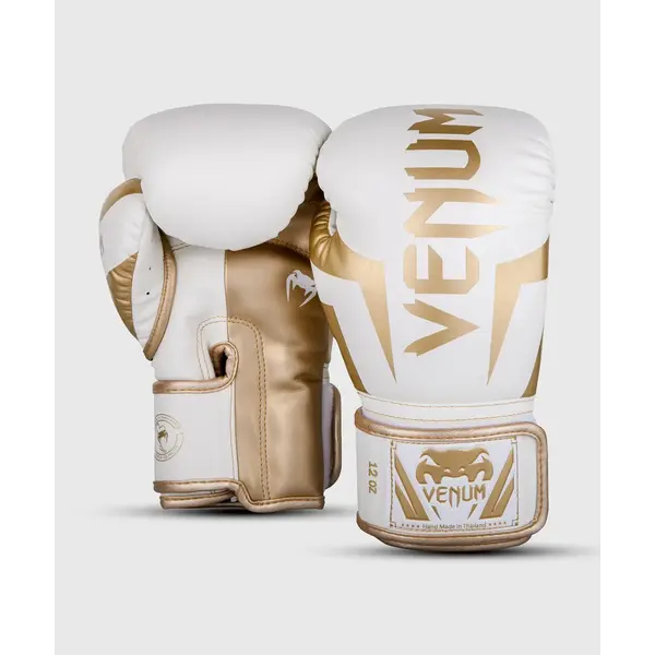 Venum Elite - gants de boxe - blanc/or