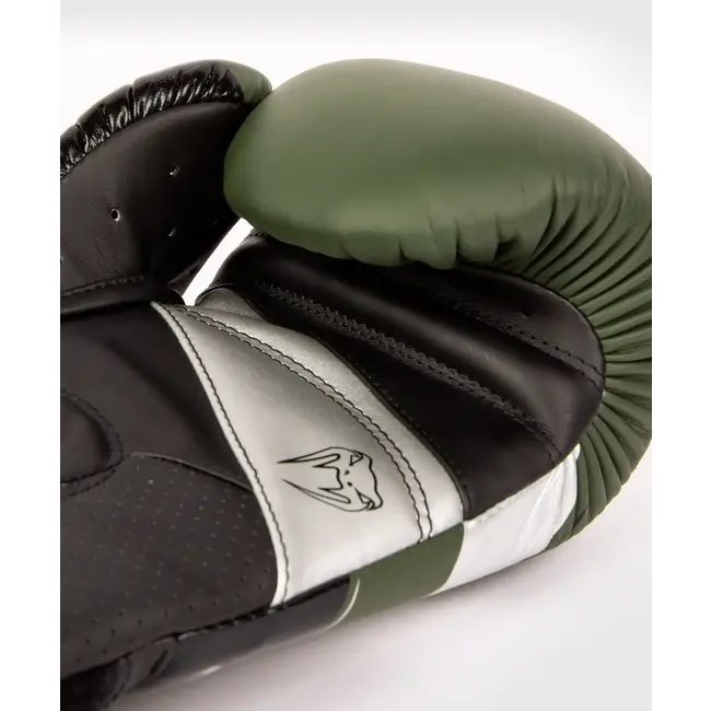 Venum Venum Elite Evo - BOKSHANDSCHOENEN - Khaki/Silver