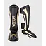 Venum Elite Standup Scheenbeschermers – Black/Gold – Skintex