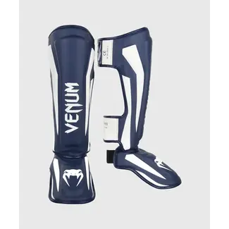 Venum Venum Elite Standup Shin guards - White/Navy Blue