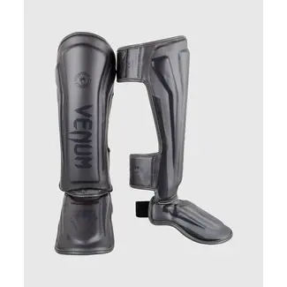Venum Elite Standup Shinguards grey/grey