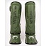 Venum Elite Evo Shinguards - Khaki/Silver