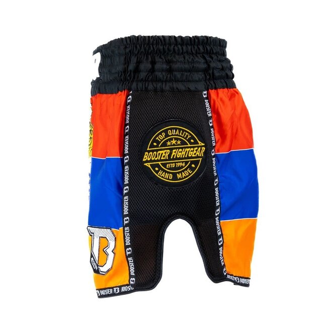 Booster Fightgear TBT COUNTRY ARMENIA SHORT BLACK/ORANGE