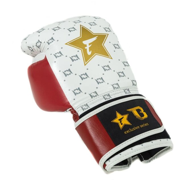 FAIRTEX Fairtex x Booster FXB BG Star Bokshandschoenen – Wit/Rood – Limited Edition