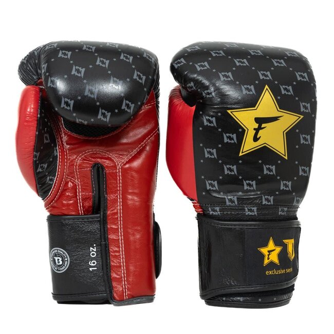 FAIRTEX Fairtex x Booster FXB BG Star Bokshandschoenen – Zwart/Rood – Limited Edition