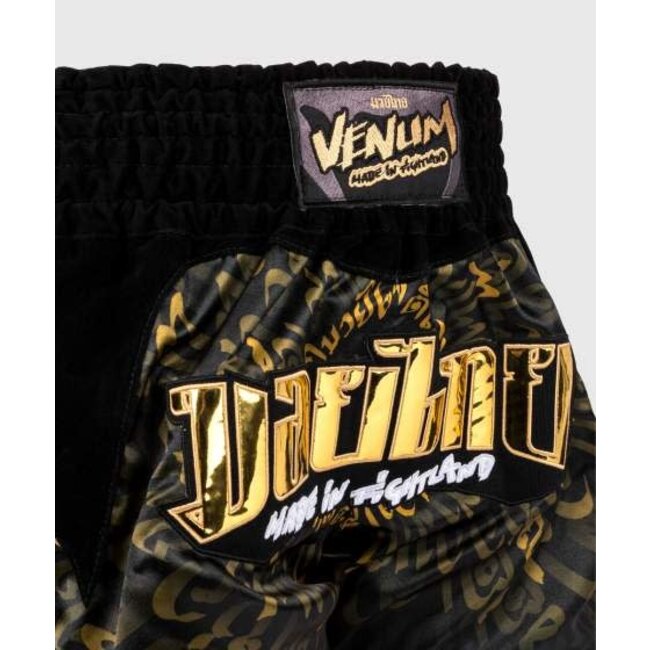 Venum VENUM ATTACK MUAY THAÏ SHORT - BLACK/GOLD