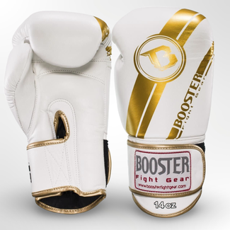 Booster Fightgear BGL 1 V3 Bokshandschoenen – Wit/Goud