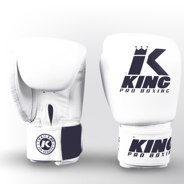 King Pro Boxing Gants de boxe - KPB/BGVL 3 blanc
