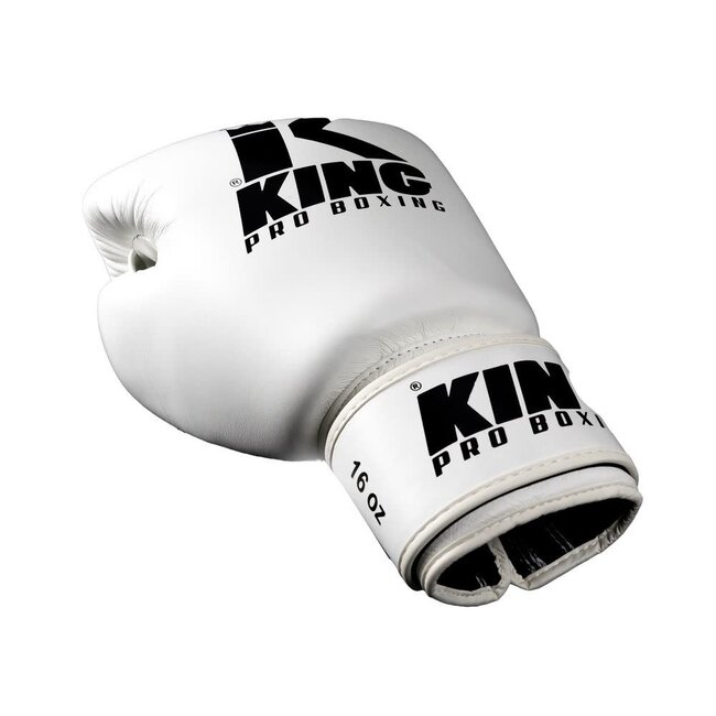 King Pro Boxing bokshandschoenen - KPB/BGVL 3 WHITE