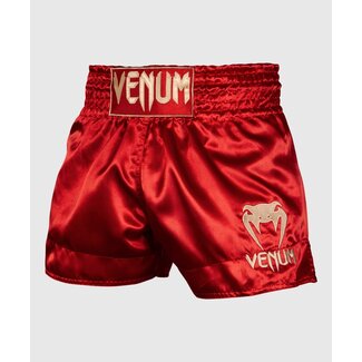 Venum Classic Muay Thai Short Bordeaux/Gold