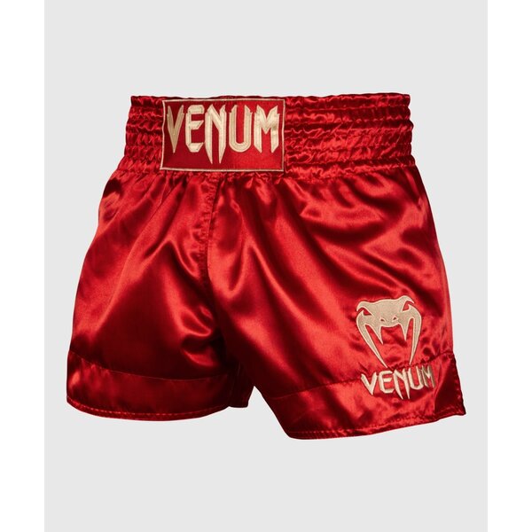 Venum Classic short de Muay Thaï Bordeaux/or