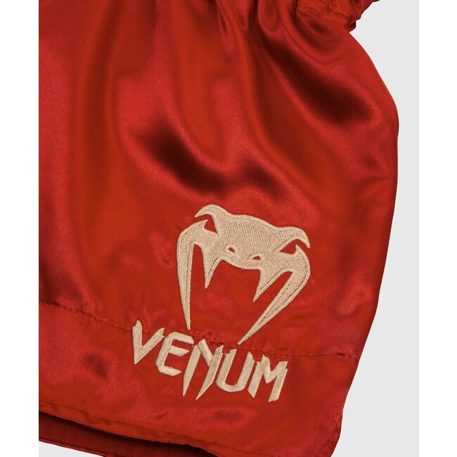Venum Classic Muay Thai Short Bordeaux/Gold