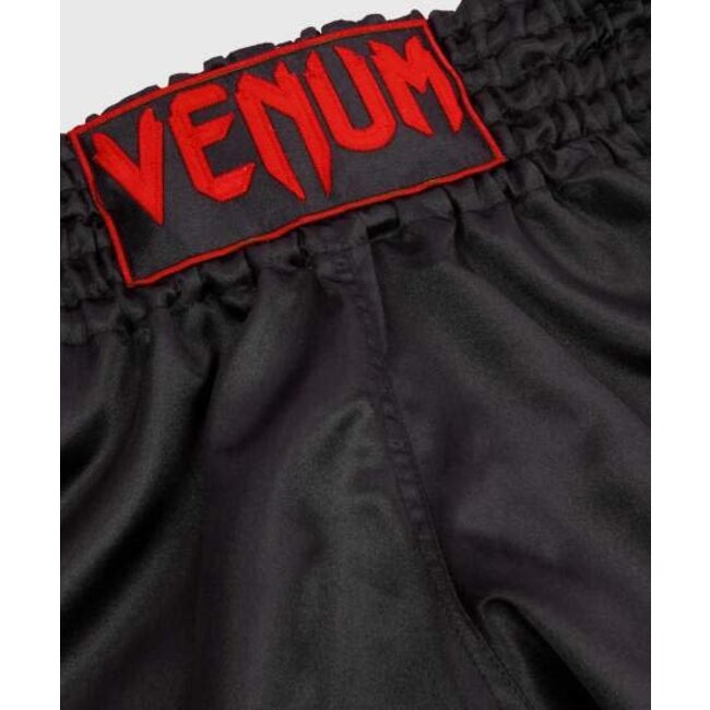 Venum Classic Muay Thai Short Black/Red
