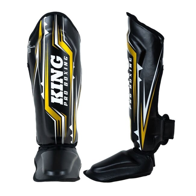 King Pro Boxing SCHEENBESCHERMER - KPB/SG SPARTAN 3 BLACK/WHITE