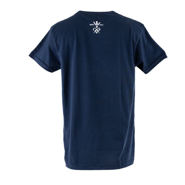 Booster Fightgear Booster TS 1994 1 – Blauw T-shirt met Vintage Fight Gear Print