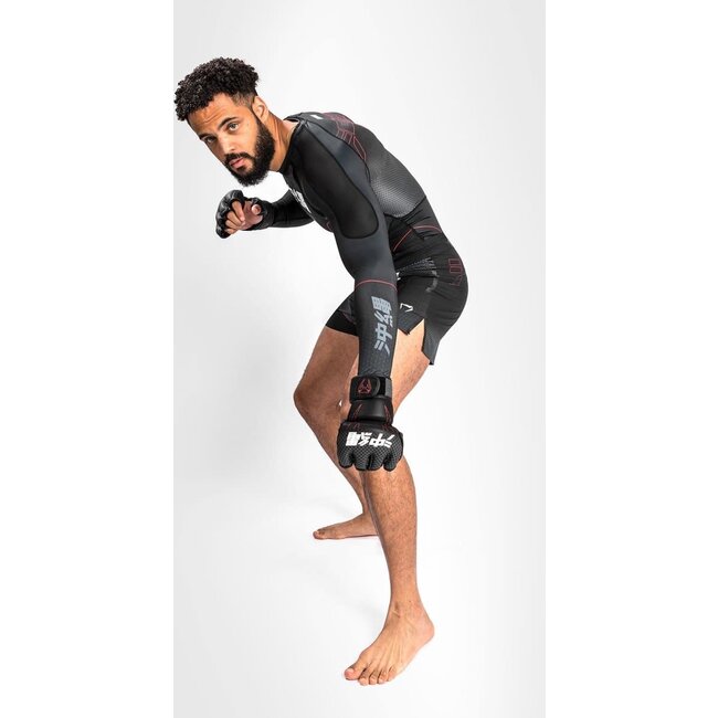 Venum Venum OKINAWA 3.0 Rash Guard  Zwart Rood