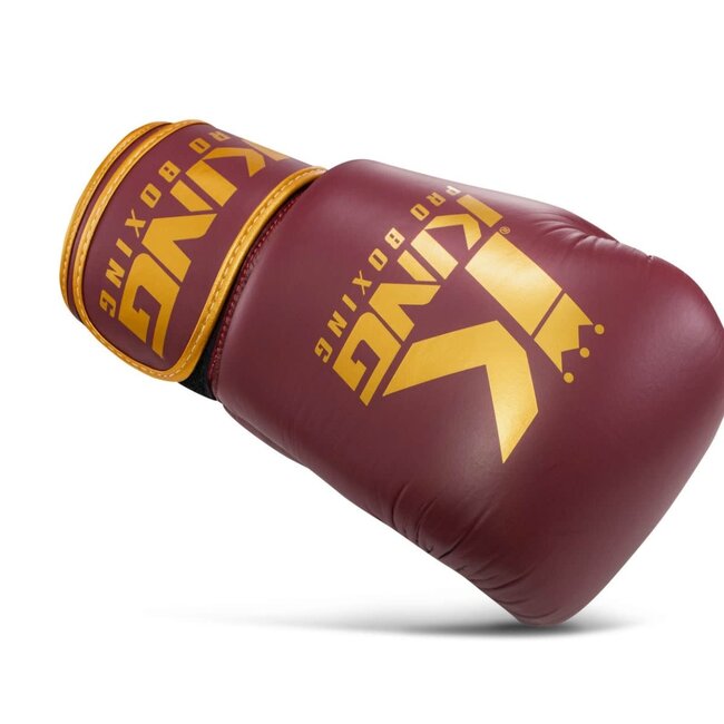King Pro Boxing Bokshandschoenen - KPB/BGVL 3 OXBLOOD