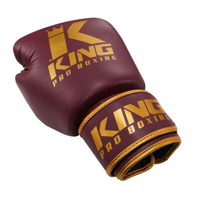 King Pro Boxing Bokshandschoenen - KPB/BGVL 3 OXBLOOD