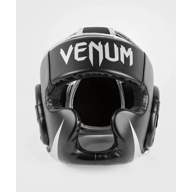 Venum HOOFDBESCHERMING - CHALLENGER 2.0 HEADGEAR - BLACK/SILVER