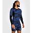 Venum ELECTRON 3.0 LONG SLEEVE RASHGUARD - NAVY