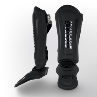King Pro Boxing scheenbeschermers - KPB/SG REVO-4 - Black on Black